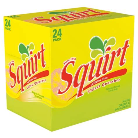 Squirt Citrus Soda 24 Cans 12 Fl Oz Foods Co