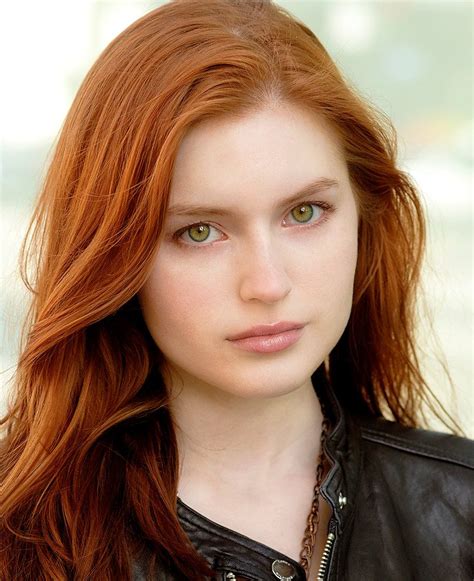 Grace Holley Actress Red Hair Green Eyes Beautiful Red Hair Red