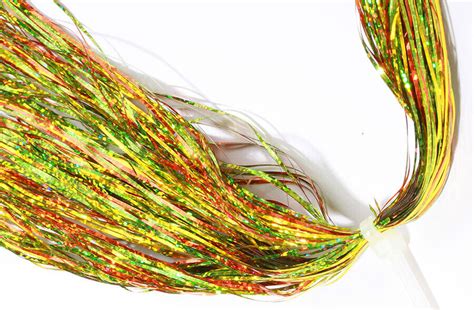 Holographic Magnum Flashabou Fly Tying Saltwater Flash Material Musky