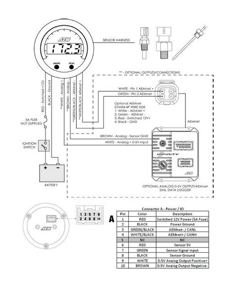 A Complete Guide To Aem Wideband O2 Sensor Wiring Diagram