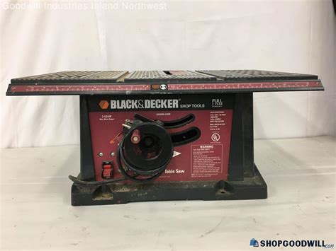 Black And Decker 10 Inches Deluxe Table Saw