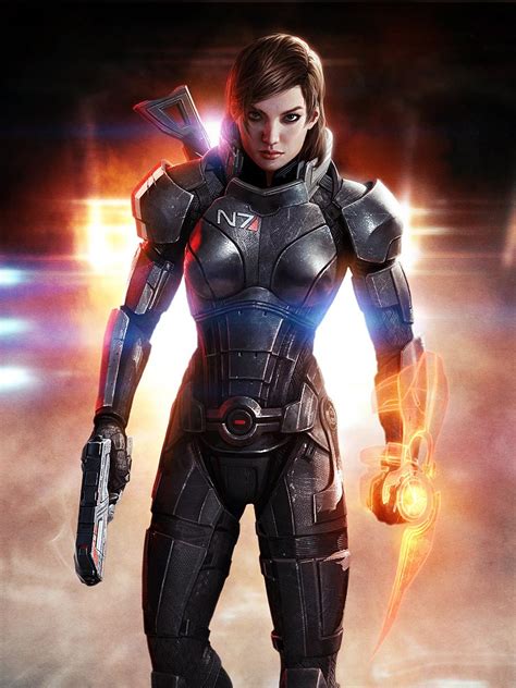 Commander Shepard Female Art Mass Effect 3 Art Gallery