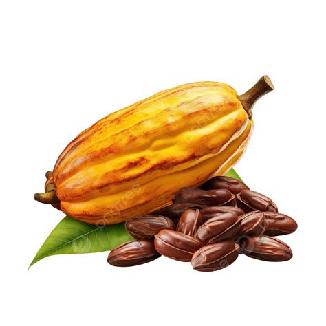 Fresh Cocoa Fruit Png Cocoa Png Food Png Transparent Image And