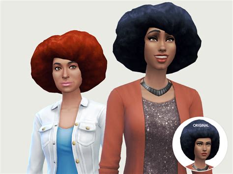 Sims 4 Hairs Lumia Lover Sims The Kwanza ‘fro Hairstyle