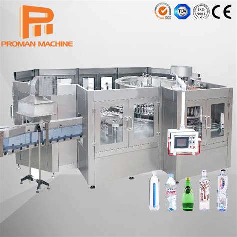 Automatic Mountain Distilled Purified Water 3in1 Bottling Machines