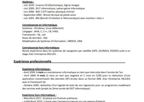 Exemple De Cv Pour Stage En Laboratoire Laboite Cv Fr