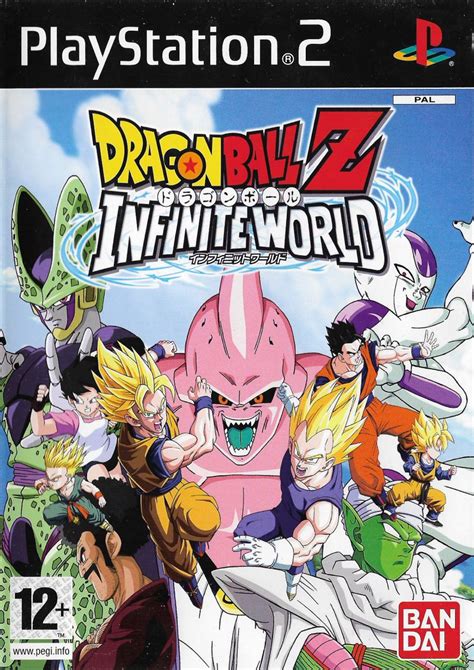 New martial arts gathering) is a fighting video game that was developed by dimps, and was released worldwide throughout spring 2006. Dragon Ball Z: Infinite World (2008) PlayStation 2 box cover art - MobyGames