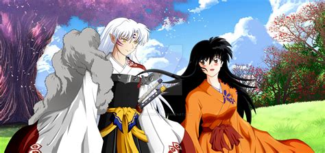 Sesshomaru And Rin By Inu Sessh Rin On Deviantart Anime One Me Me Me