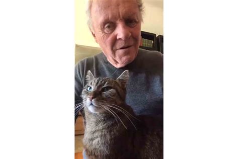 Anthony Hopkins Plays Piano For His Quarantine Companion Pet Cat