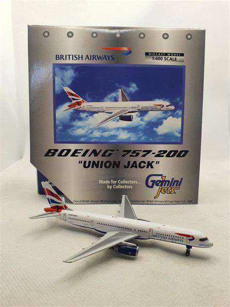Gemini Jets 1400 British Airways G Bpej Boeing 757 200 Bedfordshire