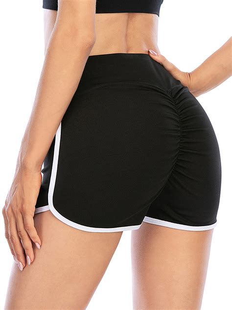 aling women yoga shorts sports gym activewear running jogging summer beach shorts running gym