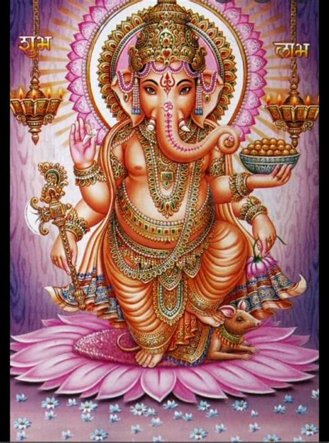 Ganesha Indian Elephant God Ganesha Arte Ganesha Pintura Ganesha