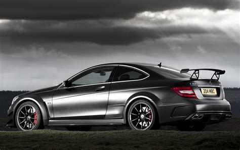 Mercedes Benz C 63 AMG Coupe Black Series Aerodynamics Package 2012