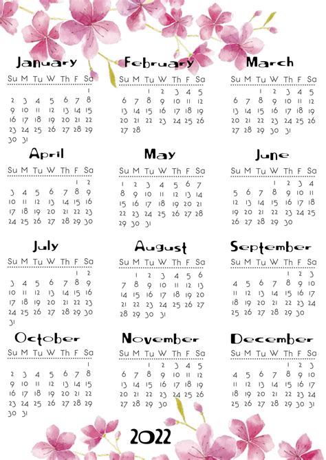 Calendar 2021 Excel Format Full Year Printable Calendar 2021 Annual