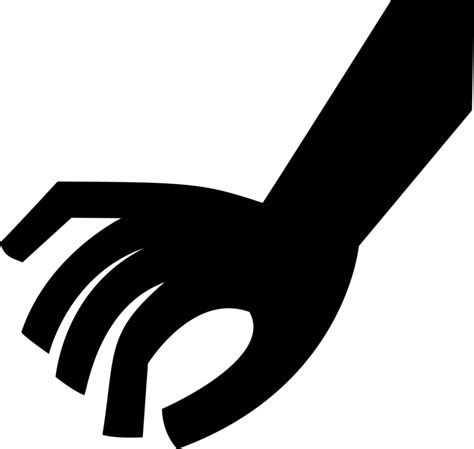 Grab Hand Logo LogoDix