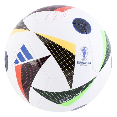 Adidas Uefa Euro 2024 Training Ball Whiteblackglory Blue Soccer