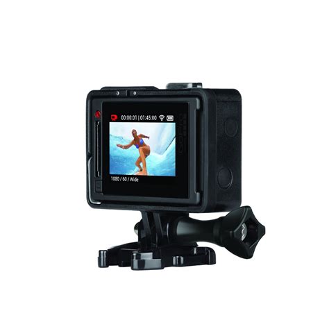 Swipe left on the touch display, or press the power/mode button   repeatedly to cycle through the modes. La Gopro Hero 4 Silver - LeCatalog.com