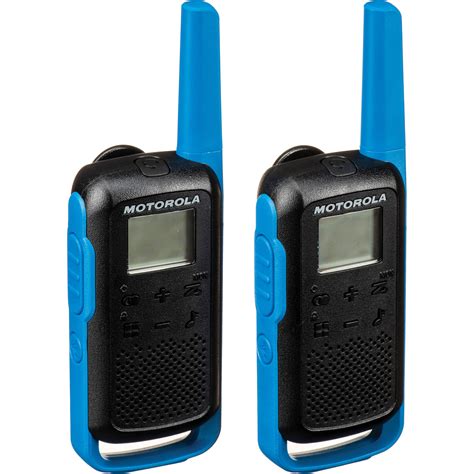 Motorola Talkabout T270 Frsgmrs Two Way Radio 2 Pack Blue