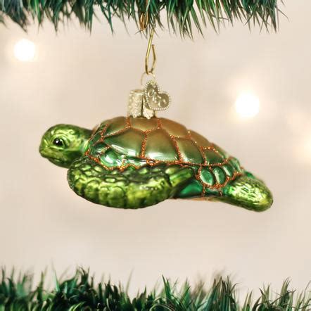 Green Sea Turtle Ornament Item The Christmas Mouse