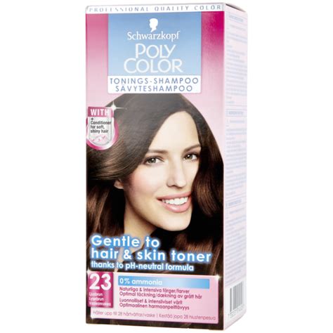 Köpa Schwarzkopf Poly Color Toning Shampoo 23 Ljusbrun Online