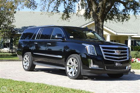 Cadillac Escalade Suv Black Diamond Luxury Transportation Online