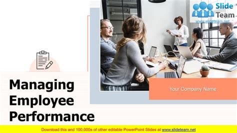 Managing Employee Performance Powerpoint Presentation Slides Ppt