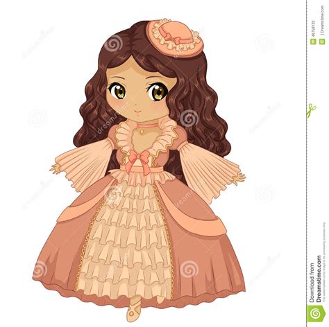 Chibi Princess Stock Illustration Illustration Of Click
