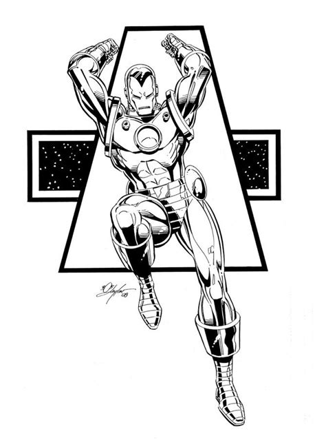 By Bob Layton Iron Man Artwork Iron Man Drawing Comic Book Artwork