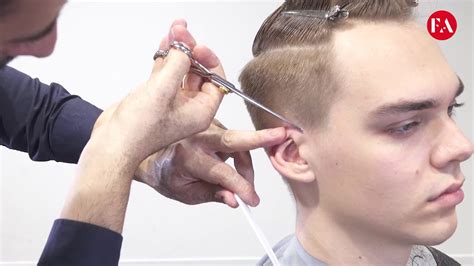 Mens Haircut ⎮ Barbering Technique ⎮ Contemporary Hairstyle Youtube