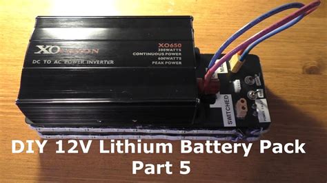 The first half of the book is a short course on lithium batteries in general. DIY 12V Lithium Battery Pack Part 5 - YouTube