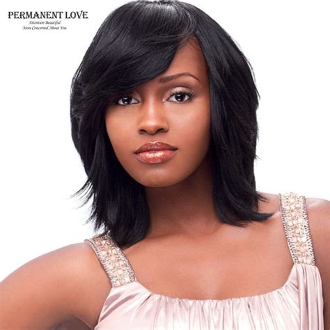 Synthetic Wigs For Black Women Fashion Style Long Bob Wigs With Side
