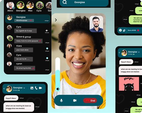 It Is A Fun Chatting App And A Video Calling App Figma