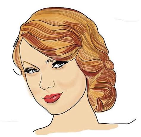 Taylor Swift By Caminante Famous People Cartoon Toonpool