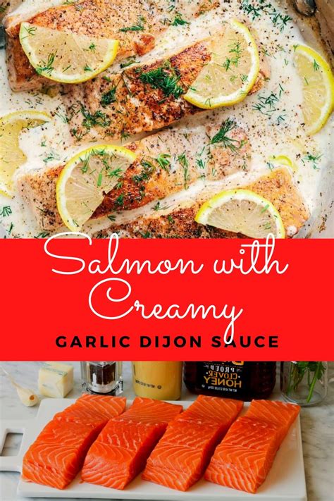 Overall thoughts on this baked salmon with honey dijon and garlic? Salmon with Creamy Garlic Dijon Sauce (Best Recipe) - Best ...