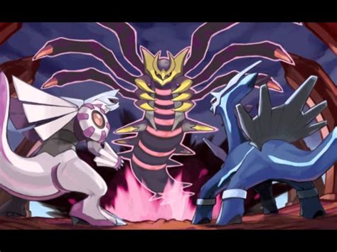 Pokemon Dialga And Palkia And Giratina 3d Wallpapers Wallpaper Cave