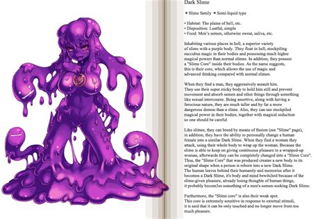 Kenkou Cross Dark Slime Monster Girl Encyclopedia Hard Translated