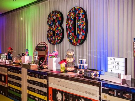 1980s Themed Christmas Party 2017 Gallery Theme Ideas Event Prop