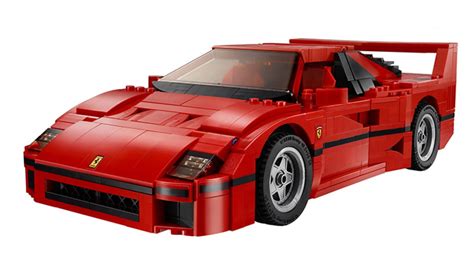 Lego Introduces Ferrari F40 Model Kit Throttle Blips