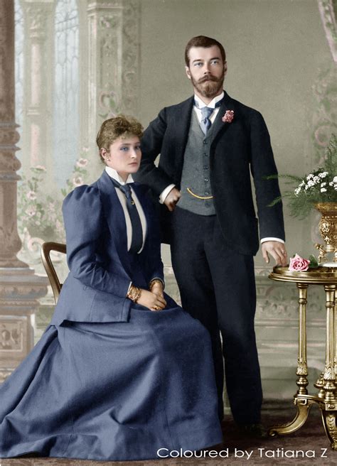 Nicholas And Alexandra 1894 Tsar Nicholas Alexandra Feodorovna Tsar Nicholas Ii