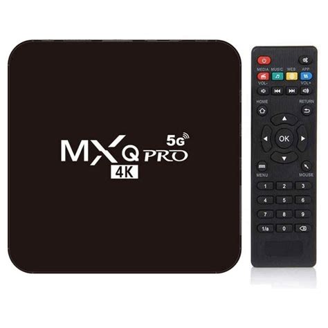 Tv Box Mxq Pro 4k Upgraded Version 2020 Android 101 Tv Box Ram 4gb Rom