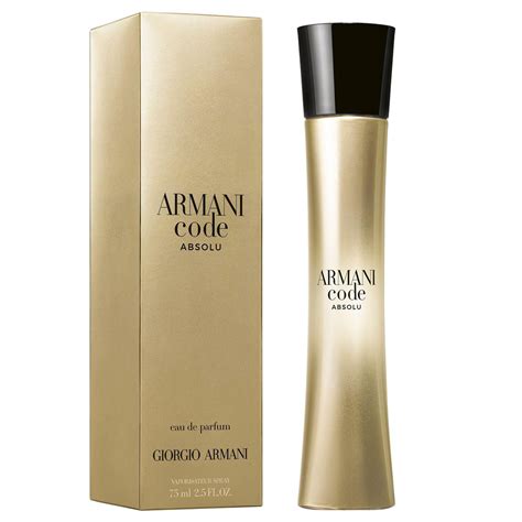 Armani Code Absolu By Giorgio Armani 75ml Edp Perfume Nz
