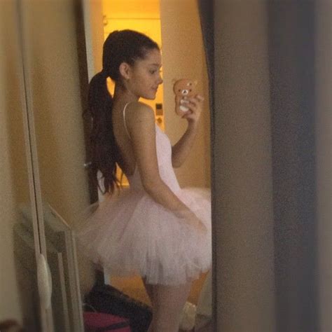 Throwback To 9 Years Ago When She Dressed As A Ballerina For A Day Rarianagrande