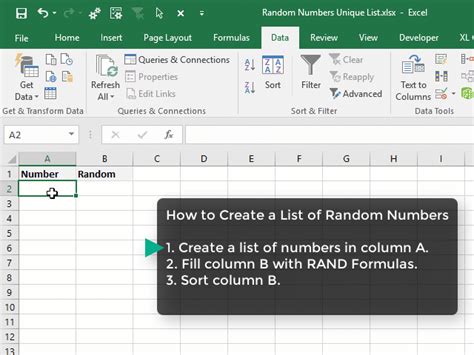 How To Create A List Of Random Numbers With No Duplicates Or Repeats In