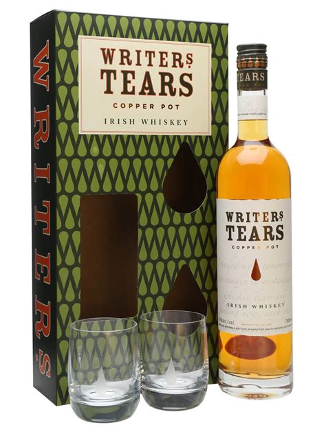 Writers Tears Pot Still Blend And 2 Glasses T Pack The Whisky Exchange