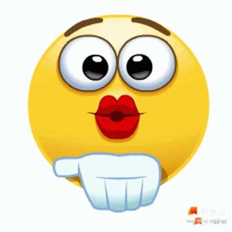 Smiles Smiley Gif Smiles Smiley Blowkiss Discover Share Gifs Funny Emoji Faces Animated