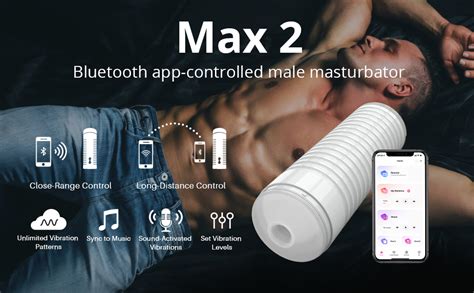 Lovense Max 2 Male Masturbator Sex Toys Automatic Vibration Machine Pocket Pussy