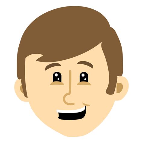 Boy head cartoon 4 - Transparent PNG & SVG vector file png image