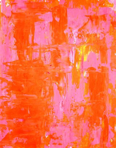 Hindu god ganesh hindu god hd, lord ganesha photo, abstract. Everyone's Fav - Pink And Orange Abstract Art Painting ...