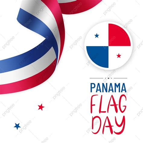 Cinta Blanca Estrellas Día De La Bandera De Panamá Snsbanner Descarga