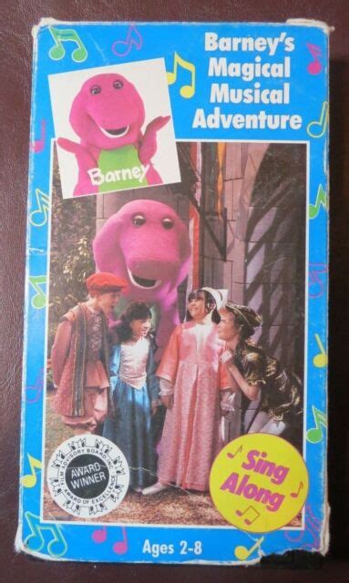 Barney Barneys Magical Musical Adventure Vhs Sing Along Ages My Xxx Hot Girl